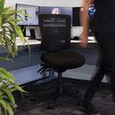 Buro Metro II Ergonomic Office Chair Mesh Seat Slide Nylon Base Black 222-N-153-SS - SuperOffice