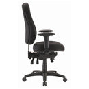 Buro Persona Office Chair Ergonomic Fabric with Arms Black 128-63 - SuperOffice