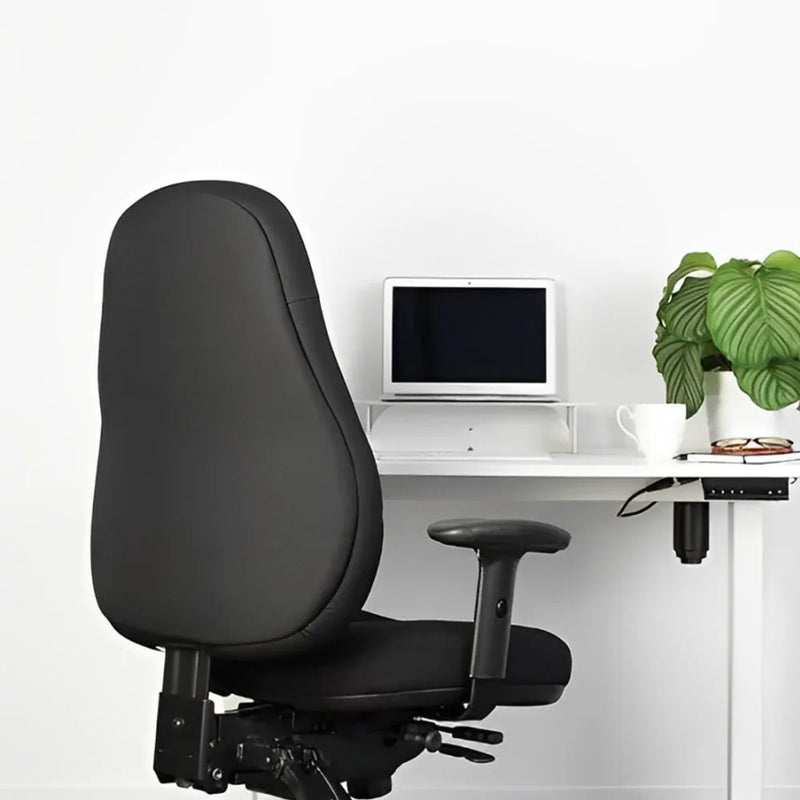 Buro Persona Office Chair Ergonomic Fabric with Arms Black 128-63 - SuperOffice