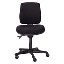 Buro Roma 3 Office Chair Lever Mid Back With Seat Slide Black 719-63-SS - SuperOffice