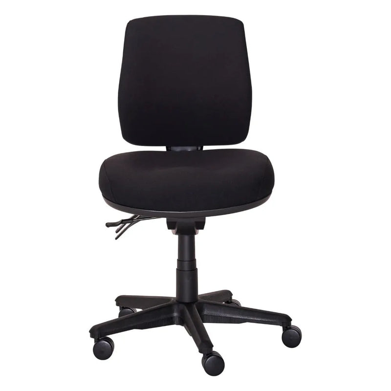 Buro Roma 3 Office Chair Lever Mid Back With Seat Slide Black 719-63-SS - SuperOffice
