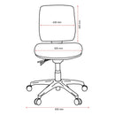 Buro Roma 3 Office Chair Lever Mid Back With Seat Slide Black 719-63-SS - SuperOffice