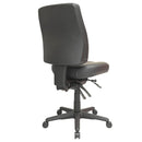 Buro Roma Office Chair 3 Lever High Back Dillon PU Seat Slide Vinyl Black 717-PU13-SS - SuperOffice