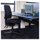 Buro Roma Office Chair 3 Lever High Back Seat Slide Black 717-63-SS - SuperOffice