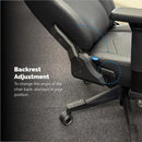 Buro x PowerA Navigator Gaming Chair Ergonomic 4D Armrests Headrest 155-PU3 - SuperOffice