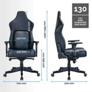 Buro x PowerA Navigator Gaming Chair Ergonomic 4D Armrests Headrest 155-PU3 - SuperOffice