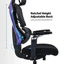 Buro x PowerA Sentinel Gaming Chair Ergonomic Breathable Mesh 5D Armrests Headrest 156-M3-1 - SuperOffice