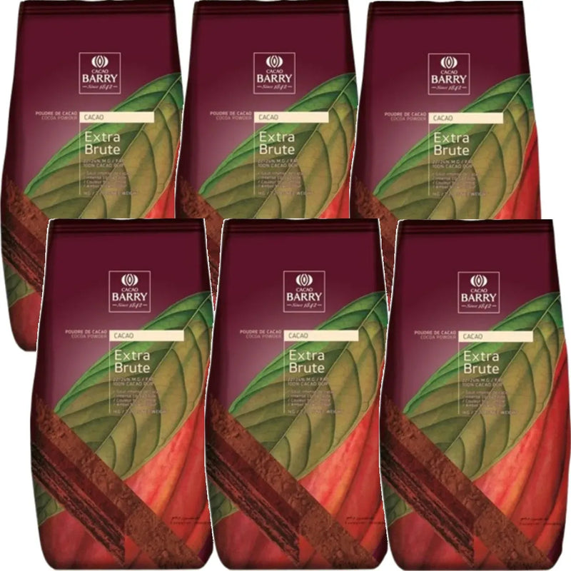 Cacao Barry Extra Brute Cocoa 1kg 6 Pack Bulk DCP22EXBRUE089B - SuperOffice