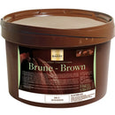Cacao Barry Pate Glaze Compound Dark Brune Brown 5kg Bucket Tub M9VSBR656 - SuperOffice