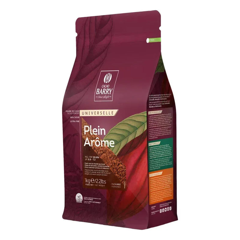 Cacao Barry Plein Arôme Cocoa Powder 1kg 6 Pack Bulk DCP22PLAR089B - SuperOffice