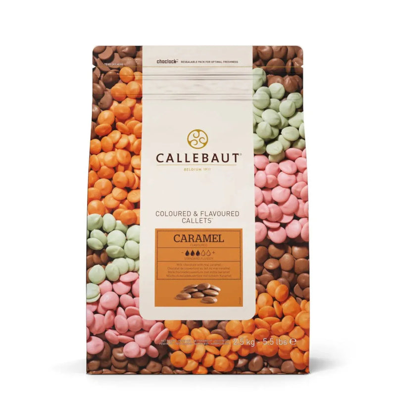 Callebaut Caramel Chocolate Callets 2.5kg CHFN3438CAR2BU75 - SuperOffice