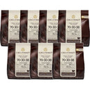 Callebaut Dark Chocolate Callets Bittersweet 70-30-38 400g 7 Pack 703038E0D94 - SuperOffice