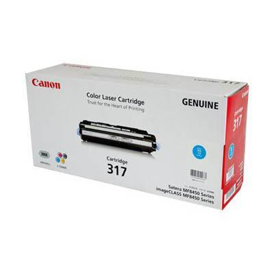 Canon Cart317 Toner Cartridge Cyan CART317C - SuperOffice