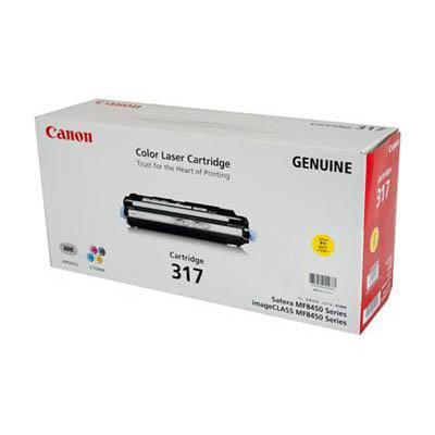 Canon Cart317 Toner Cartridge Yellow CART317Y - SuperOffice