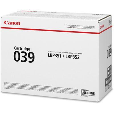 Canon Cartridge039 Toner Cartridge Black CART039 - SuperOffice