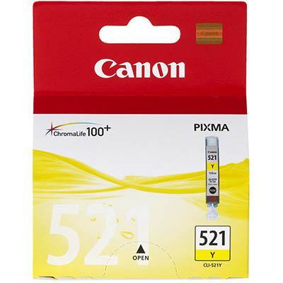 Canon Cli521Y Ink Cartridge Yellow CLI521Y - SuperOffice