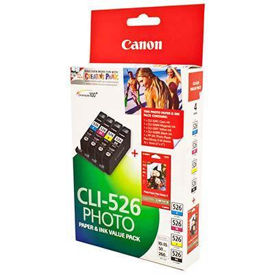 Canon Cli526 Ink Cartridge Value Pack CLI526VP - SuperOffice