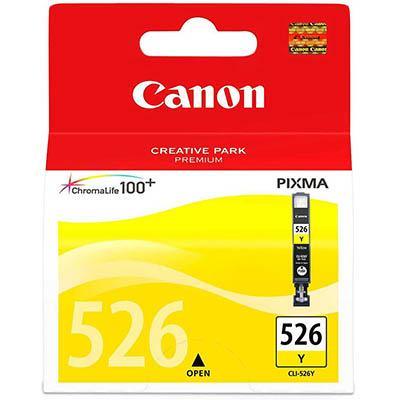 Canon Cli526 Ink Cartridge Yellow CLI526Y - SuperOffice