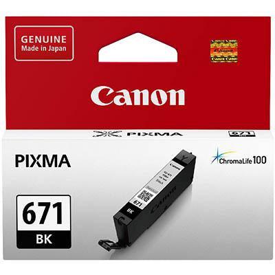Canon Cli671 Ink Cartridge Black CLI671BK - SuperOffice