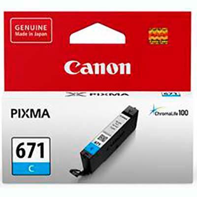 Canon Cli671 Ink Cartridge Cyan CLI671C - SuperOffice