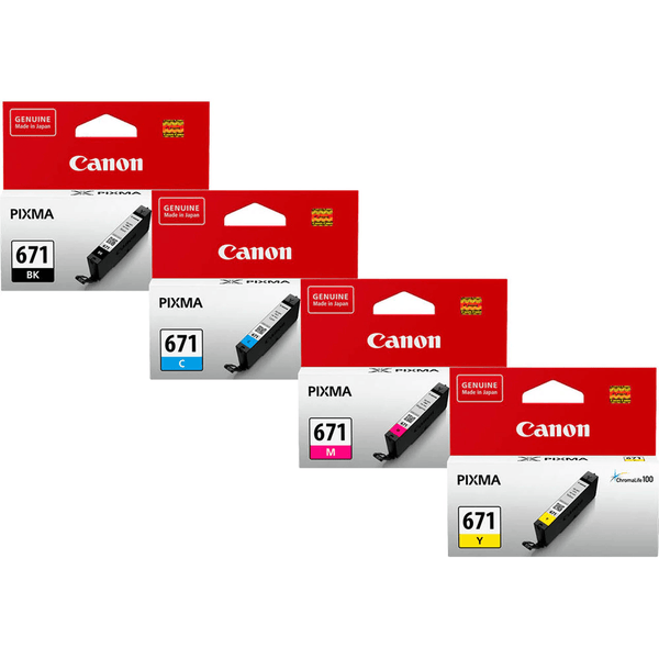 Canon Cli671 Ink Cartridge Value Pack CLI671VP - SuperOffice