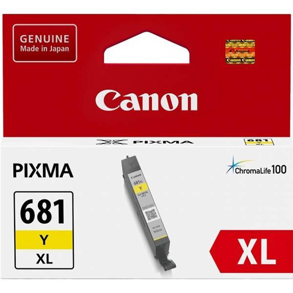 Canon Cli681Xl Ink Cartridge High Yield Yellow CI681XLY - SuperOffice