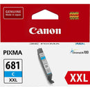 Canon Cli681Xxl Ink Cartridge Extra High Yield Cyan CI681XXLC - SuperOffice