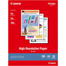 Canon HR-101 High Resolution Photo Paper A3 White 20 Sheets Pack 5 HR-101NA3II (5 Pack) - SuperOffice