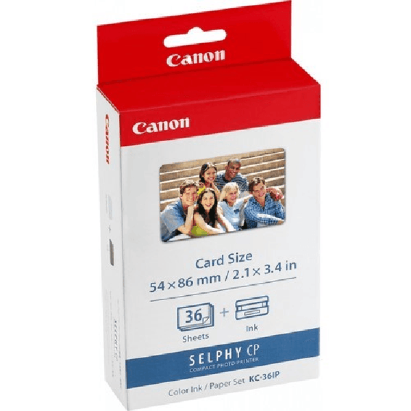 Canon Kc-36Ip Selphy Cp Card Size And Ink Pack 36 CKC36IP - SuperOffice
