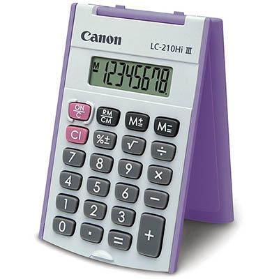Canon Lc210L Calculator 8 Digit X Large Display Hard Cover LC210L - SuperOffice