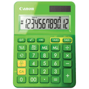 Canon LS-123M Calculator 12 Digit Dual Power Solar Metallic Green LS123KMGR - SuperOffice