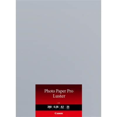 Canon Luster Photo Paper 260Gsm A2 Pack 25 LU101A2 - SuperOffice