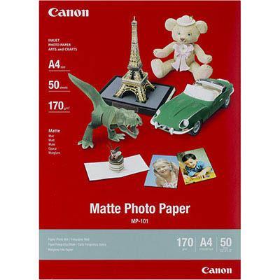 Canon Matt Photo Paper 170Gsm A4 50 Sheets MP101 - SuperOffice