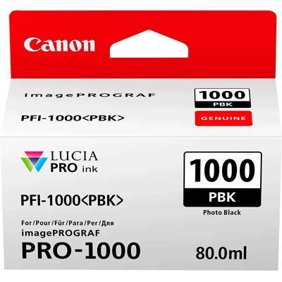 Canon Pfi1000Pbk Ink Cartridge Photo Black PFI1000PBK - SuperOffice