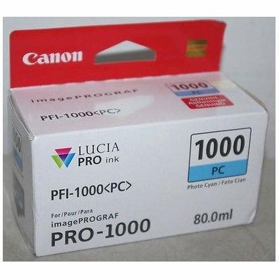 Canon Pfi1000Pc Ink Cartridge Photo Cyan PFI1000PC - SuperOffice