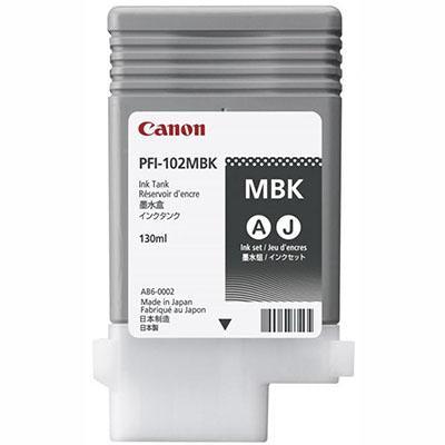 Canon Pfi102Mb Ink Cartridge Matte Black PFI102MBK - SuperOffice