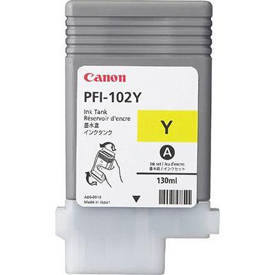Canon Pfi102Y Ink Cartridge Yellow PFI102Y - SuperOffice