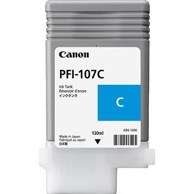 Canon Pfi107 Ink Cartridge Cyan PFI107C - SuperOffice