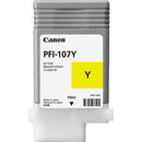 Canon Pfi107 Ink Cartridge Yellow PFI107Y - SuperOffice