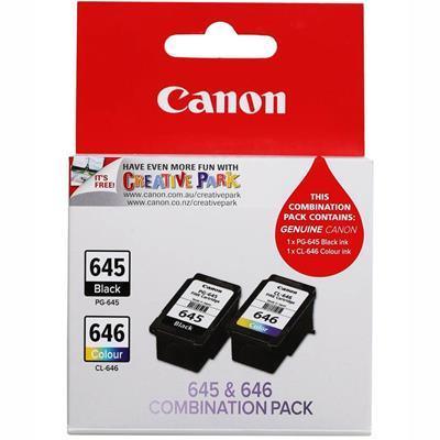 Canon Pg645 Cl646 Ink Cartridge Twin Pack PG645CL646CP - SuperOffice