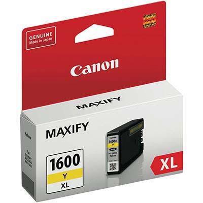 Canon Pgi1600Xly Ink Cartridge High Yield Yellow PGI1600XLY - SuperOffice