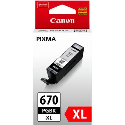 Canon Pgi670Xl Ink Cartridge High Yield Black PGI670XLBK - SuperOffice