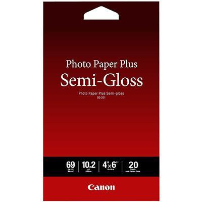 Canon Photo Paper Plus Semi Gloss 260Gsm 4 X 6 Inch Pack 20 SG2014X6 - SuperOffice