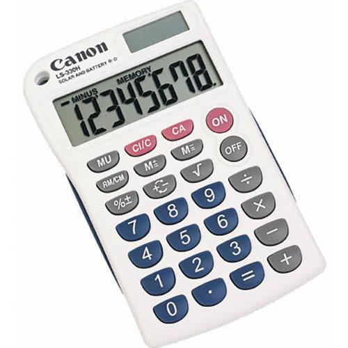 Canon Pocket Calculator Ls330H 8 Digit LS330H - SuperOffice