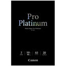 Canon Pro Platinum Glossy Photo Paper 300Gsm A3 Pack 20 PT101A3 - SuperOffice