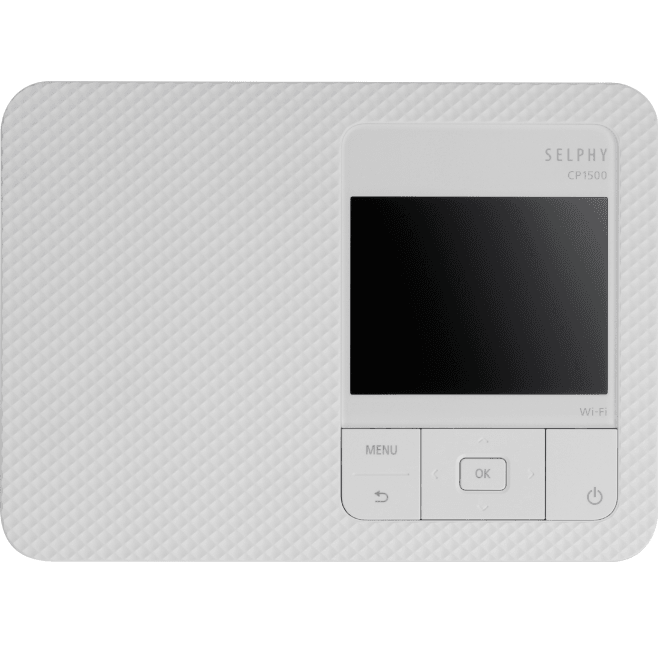 Canon Selphy CP1500 Photo Printer Compact White CP1500WH - SuperOffice