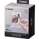 Canon XC-60L Sticky Photo Paper Label & Ink Cassette Set 60 Sheets XC-60L - SuperOffice