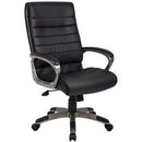 Capri Executive Chair With Arms Pu Black YS333BLK - SuperOffice