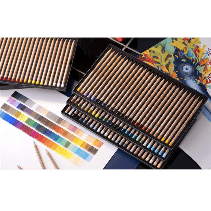 Caran d'Ache 100 Luminance 6901 Coloured Pencils Set Artists Professional 6901.800 - SuperOffice