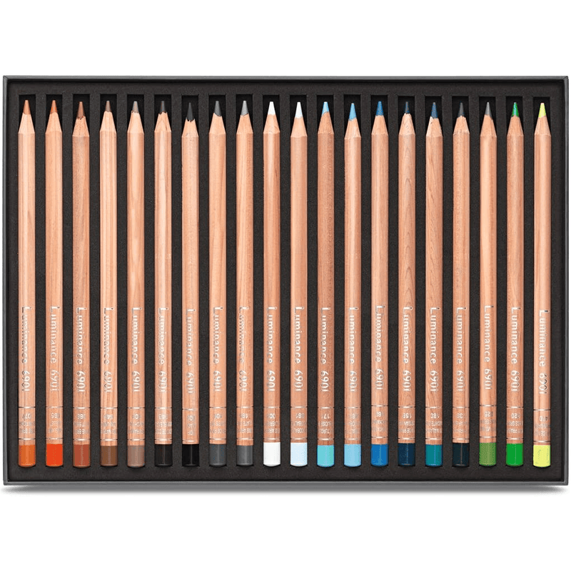Caran d'Ache 40 Luminance 6901 Coloured Pencils Set Artists Professional ‎6901.740 - SuperOffice